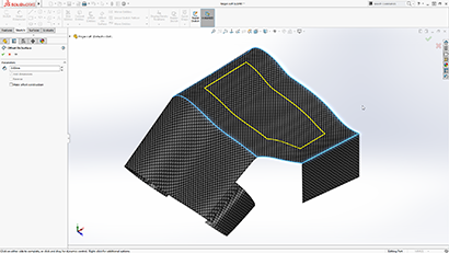 Gestion des surfaces de géométrie 3D